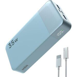 20000mAh fast charging power bank portable battery pack with USB C display
